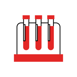 icon of three test tubes