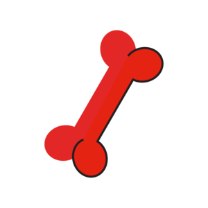 icon of a bone