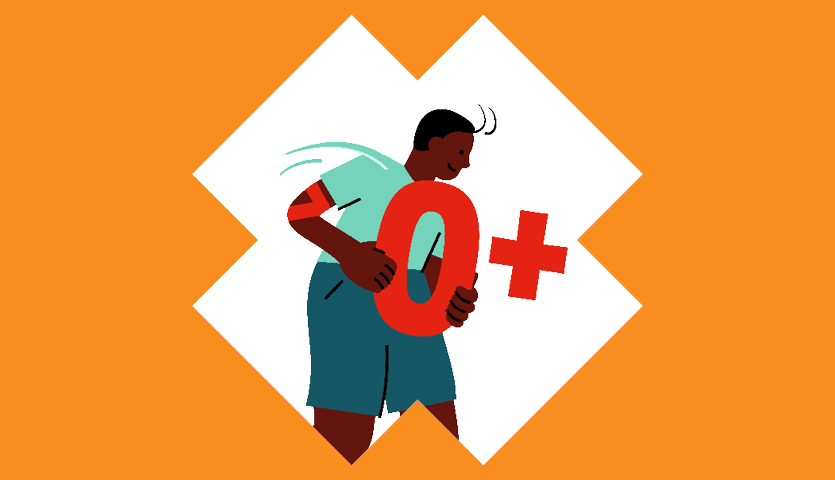 Man carrying O+ thumbnail 