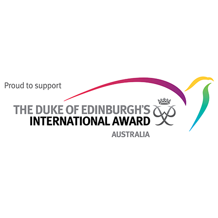 proud to support the duke of Edinburgh's international award Australia