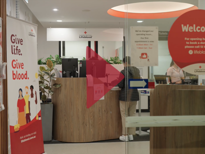 thumbnail of the lifeblood donoor centre b roll video