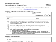 Image of request form