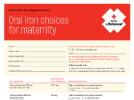Oral iron choices for maternity thumbnail image