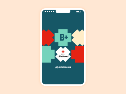 B positive blood type phone wallpaper