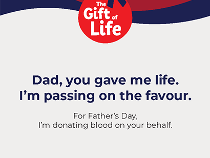 gift of life card for fathers day