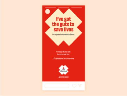 social story for microbiome donors saying I've got guts