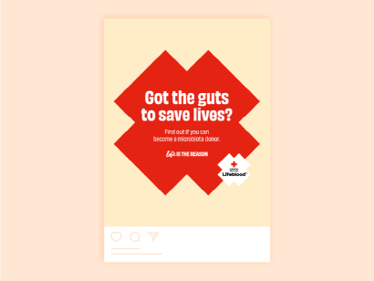 social tile for supporters got the guts