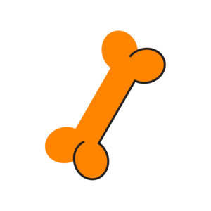 icon of a bone
